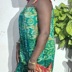 Arty Adire Crepe jumpsuit