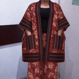 Arimry Adire Crepe Kimono